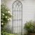 Garden Trellis Metal Plant Privacy Trellises Large Black 1.6m - view 2