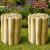 Wood Garden Bed Flexible Log Roll Edging Lawn 50cm High Pack Of 2 - view 1