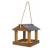 Hanging Bird Table Slate Roof Garden  Wooden Tray House Feeder - view 2