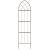 Ruddings Wood 160cm Gothic Garden Plant Trellis - Rust Effect - view 1