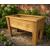 Raised  Planter on Legs Trough Wood Ready Made Large - view 1