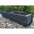 Wooden Planter Garden Outdoor Container Trough Charcoal Black 1.2m - view 1