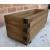Wooden Planter Box Rectangular Heavy Weight Medium - view 2