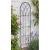 Garden Trellis Metal Plant Privacy Trellises Extra Large Black 2.1m - view 1