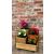 Corner Raised Wooden Flower Planter - view 1