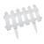 White Plastic Picket Fence - view 4