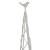 Climbing Plant Support Obelisk White Bird Design 95cm - view 5