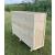 Wooden Flower Garden Planter Box Extra Tall Natural - view 2