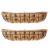 Fleur de lys Wall Trough Planter Ruddings Wood 36" (90cm)  Set of 2 - view 1