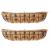 Fleur de lys Wall Trough Planter Ruddings Wood 36" (90cm)  Set of 2 - view 1