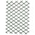 Riveted Diamond Expanding Green Wood Wall Trellis 180cm x 60cm - view 3