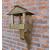 Wall Mounted Wooden Bird Table with Slate Roof - view 3