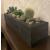 Succulent Planter Plant Box Black - view 2