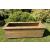 Trough Rectangle Wooden Garden Planter Extra Deep Raised - view 3