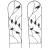 Set of 2 x Bird Metal Garden Trellises - view 1