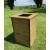 Tall Wooden Outdoor Planter Tan - view 3