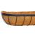 Garden Wall Metal Basket Trough 36" (90cm)  - view 3