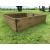 Wooden Raised Vegetable Bed Extra Deep 1.2m x 1.2m - view 1
