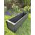 Wooden Planter Box Flower Trough Outdoor Black 90cm - view 1