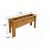 Planter with Legs Trough Wood Ready Made Long - view 3