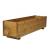 Set of 2 x 90cm Wooden Rectangular Garden Planter Trough - view 3