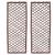 Willow Garden Wall Trellis Framed Panels Set of 2 - view 1