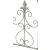 Set of 2 x Metal Garden Border Edging Fleur De Lys Design  - view 4