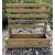 Arran Garden Planter Box with Trellis Screen Wooden  Large - view 3