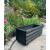 Wood Plant Black Planter Outdoor - view 2