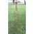200cm Extra Large Metal Rust Flame Design Garden Obelisk - view 2