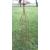 150cm Metal Rust Flame Design Garden Obelisk - view 2