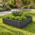 Black Timber Raised Planter 120cm x 60cm Wooden Vegetable Grow Bed  - view 1