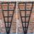 Fan Wooden Trellises Charcoal Black 2 Pcs - view 1