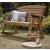 Hetton Wooden Rocking Bench - view 3