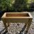 High Raised Planter on Legs Raised Vegetable Herb Garden Patio Trough Large - view 5