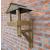 Wall Mounted Wooden Bird Table with Slate Roof - view 4