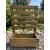 Arron Garden Planter Box with Trellis Screen Wooden Medium - view 1