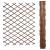 Riveted Diamond Expanding Wood Garden Trellis 180cm x 90cm - view 1