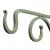 40cm Sage Green Hanging Basket Twist Bracket - view 2