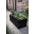 Extra Large Heavy Duty Wooden Vegetable Planter Box Black  - view 1