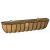 Garden Wall Trough Planter Baskets Country Forged  91cm Set of 2 - view 2