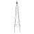 Deluxe Garden Plant Obelisk Black 120cm - view 1