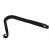 Set of 6 x 10cm Metal Garden Wall Small J Hooks - view 2