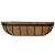 Garden Wall Metal Basket Trough 24" (61cm)  - view 1