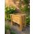 Planter with Legs Trough Wood Extra Depth - view 3