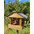 Wooden Bird Table Garden Feeder Slate Roof READY MADE - view 4