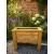 Planter with Legs Trough Wood Extra Depth - view 2