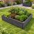 Black Timber Raised Planter 90cm x 90cm Garden Grow Bed for Vegetables & Flowers - view 1
