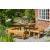 Coxwold Wooden Patio Table & Bench Set - view 1