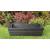 Wooden Planter Garden Container Extra Depth Trough Charcoal Black  - view 3